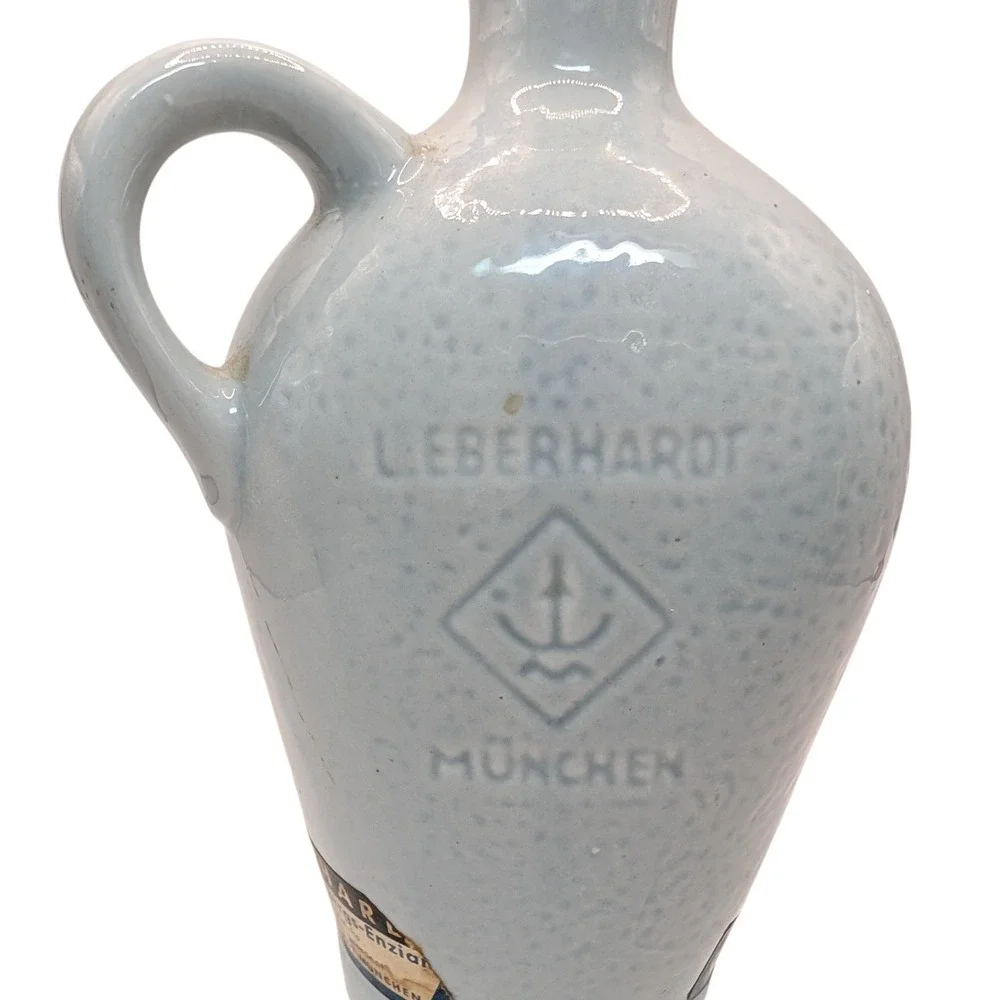 Vintage Eberhardt Garantie Jug Munchen Munich Floral Design Mid‎ Century Modern